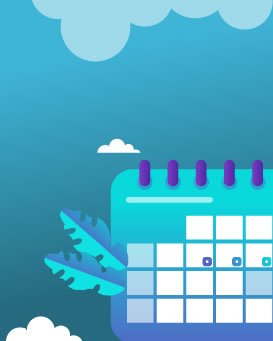 Calendário editorial para Instagram.