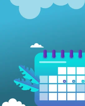 Calendário editorial para Instagram.