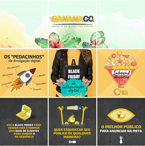 Feed harmônico e organizado simulado com nova identidade visual para instagram Feed harmônico e organizado simulado com nova identidade visual para instagram.