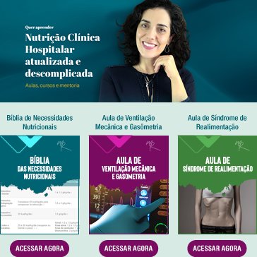 Produtos digitais para nutricionista clínica em landing page profissional.