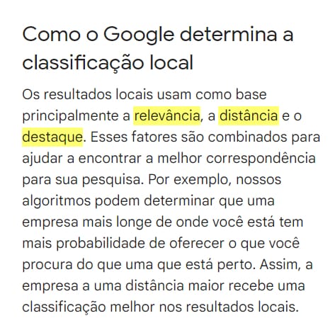 Critérios de ranqueamento para divulgar seu negócio no Google Perfil da Empresa. Critérios de ranqueamento para divulgar seu negócio no Google Perfil da Empresa.