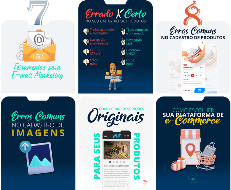 Identidade visual para instagram de agência de e-commerce. Identidade visual para instagram de agência de e-commerce.
